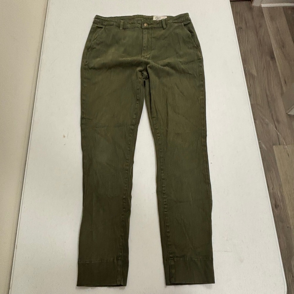 Cosmic Blue Love Noble Olive Green Skinny Chino Pants Size 30 PCL110560TH-NOBLE‎